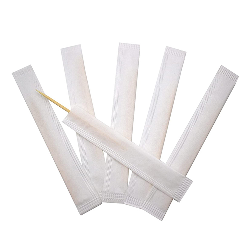 Individually paper wrapped toothpick